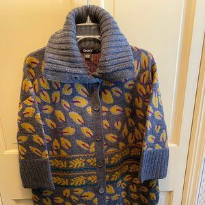 DKNY Woman's Shawl Coat Sweater